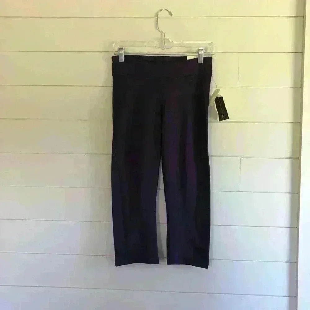 Live Love Dream NWT Best Booty Ever Crop Purple Leggings Size M